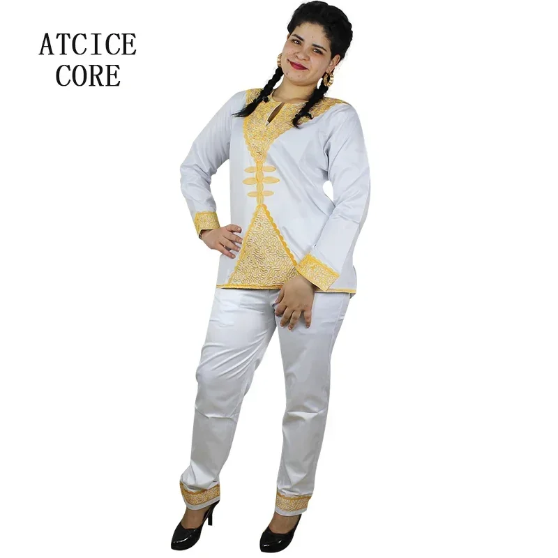 African Clothing For Women New Design Fashion Dashiki Shirt With Pants