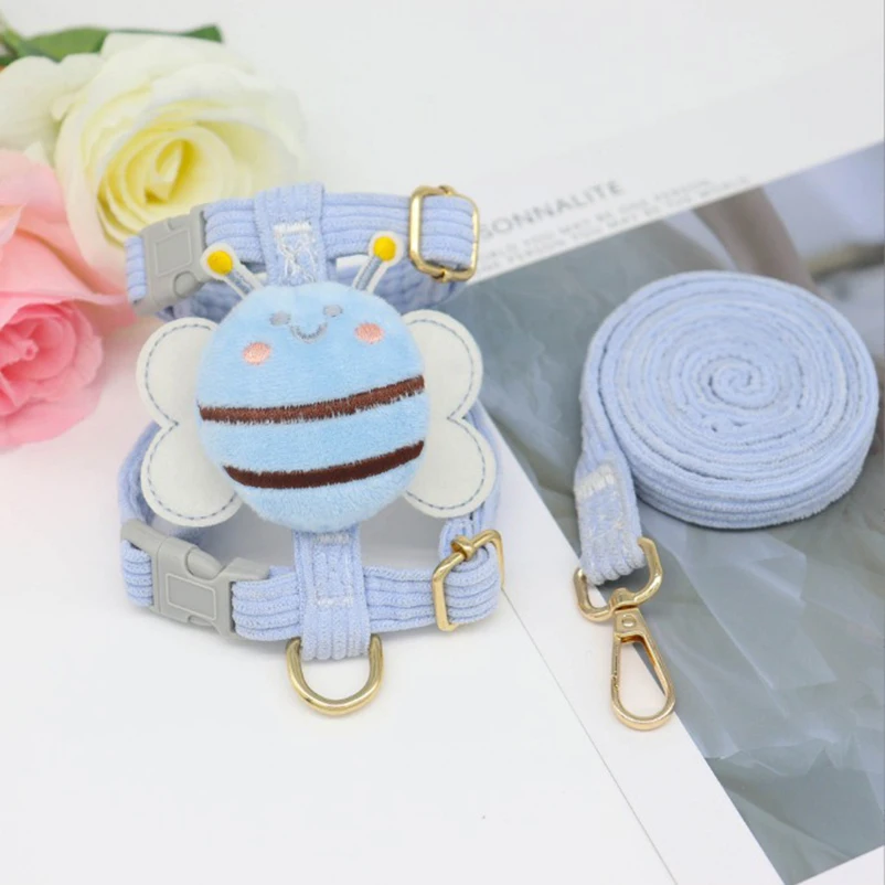 Bee-Themed Dog Harness & Leash 5