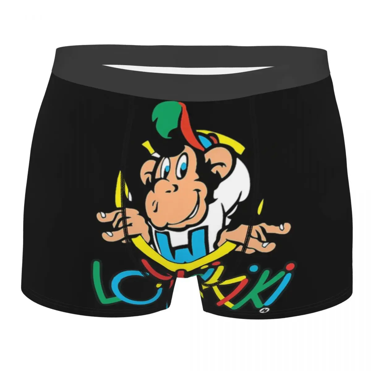 

Lc Waikiki Monkey Essential Men's Boxer Boxer Briefs Highly Breathable Underwear High Quality Print Shorts Gift Idea