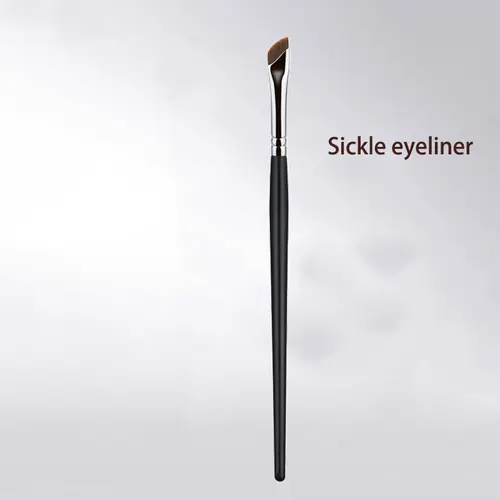 Sickle Eyeliner Brush Eyeshadow Blade Brush Detail Brush Diagonal Eyebrow Brushes Undereyelid To Sleeping Silkworm Makeup Tools - Image 8