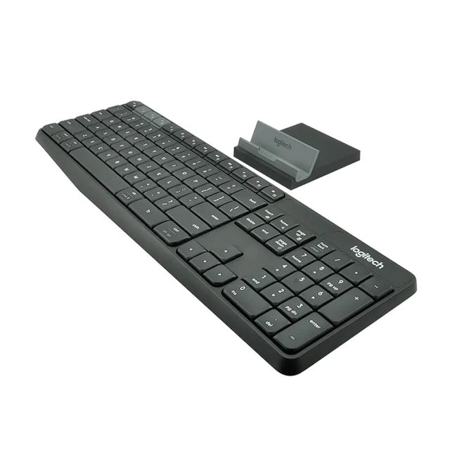 Bug Nikke Praktisk Logitech K375s Wireless Bluetooth Keyboard 104 Keys 2.4ghz Usb Dual Mode  Keyboard For Laptop Notebook Pc With Universal Stand - Keyboards -  AliExpress