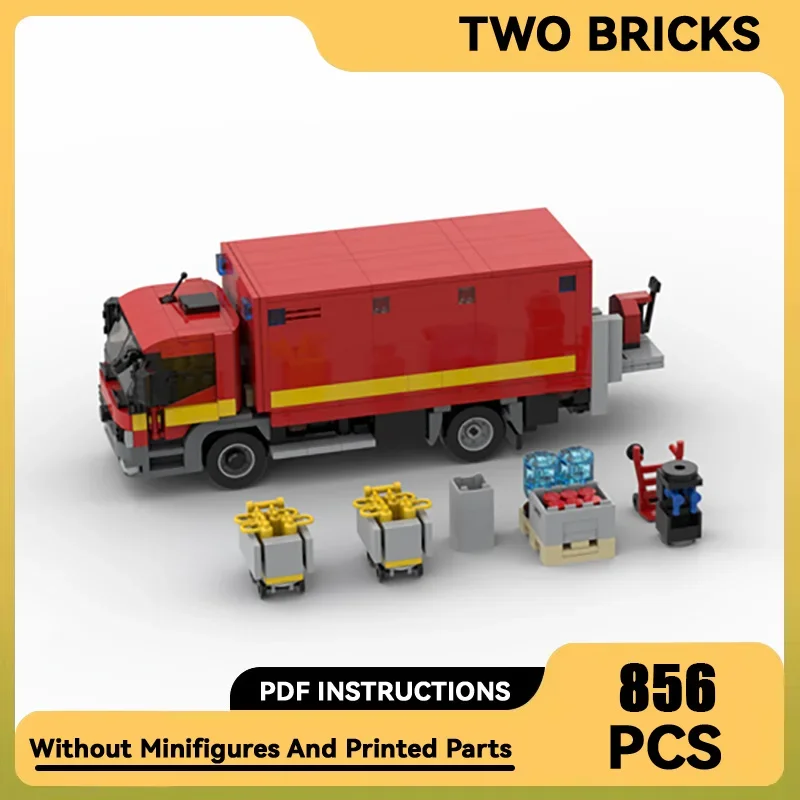 

Car Model Moc Building Bricks London Fire Brigade Rescue OSU Technology Modular Blocks Gifts Christmas Toys DIY Sets Assembly