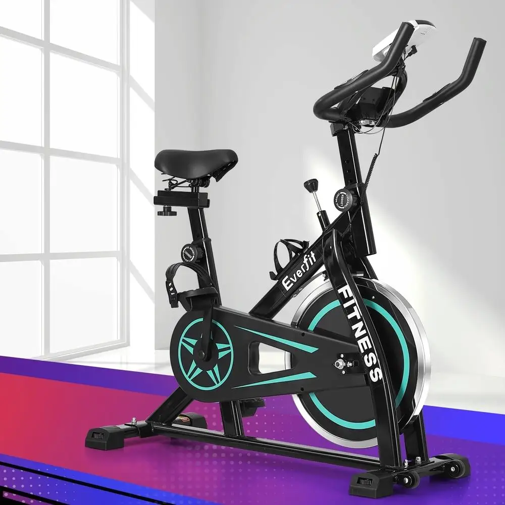 Sure! Here's an optimized title for your product: Everfit 10kg Flywheel 150kg Capacity Professional Spin Bike Gym home Use