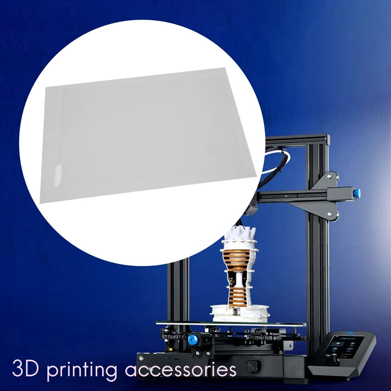 MONO X 및 Elegoo Saturn UV DLP LCD 송진 3D 프린터용 FEP 필름, 260x180x0.15mm, 2 개