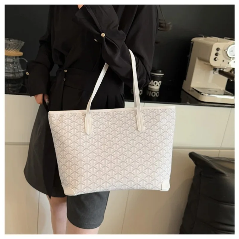 Borsa fasciatoio classica di design Paris, elegante borsa a tracolla in pelle da donna, borsa da pendolare alla moda a tinta unita, grande capacità - immagine 5