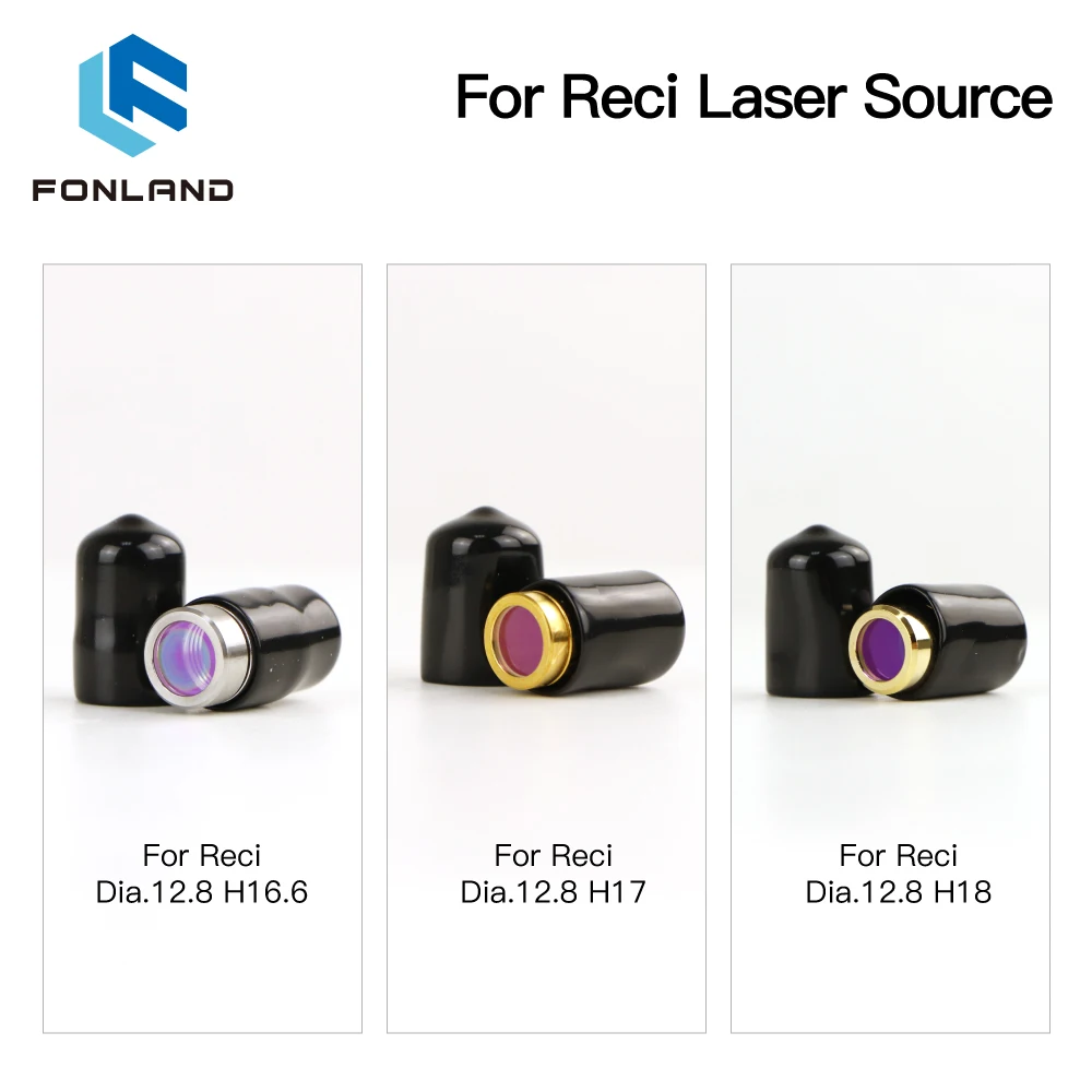 Fonland Fiber Laser Source QBH Output Connector Protective Window Lens Group for Reci Laser Cutting Head and Source Cable