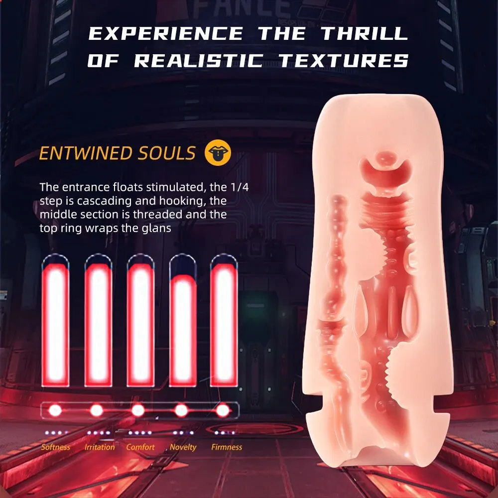 Masturbator Cup For Men Pocket Pussy Silicone Vagina Anus Sex Toys Male Endurance Exercise Vacuum Masturbation Adult Goods_voghion.com