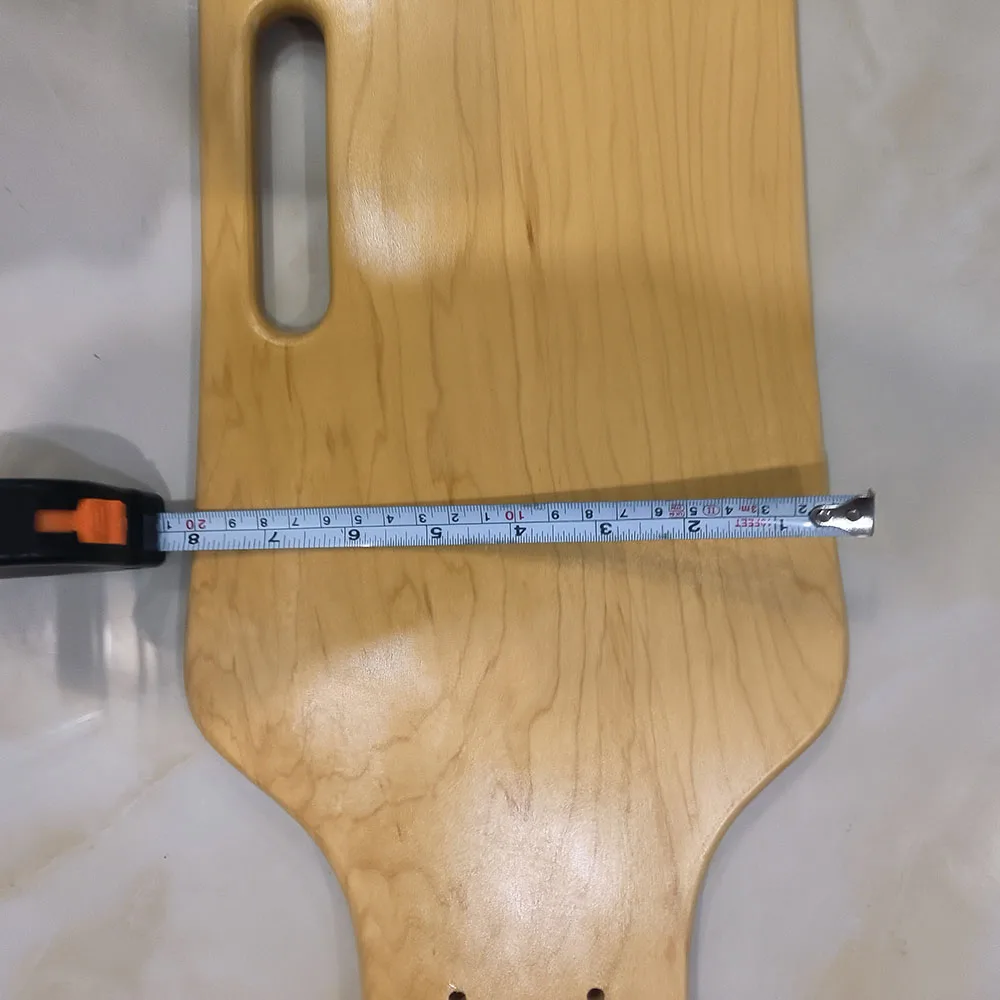 81CM 소형 롱보드 블랭크 데크 메이플 우드 롱보드 데크 스케이트보드 부품 DIY 크루저 롱보드 데크 부품