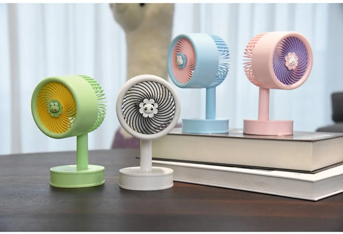 Creativo Mini Ventilador De Escritorio De Dibujos Animados Creativo Mini Ventilador De Escritorio De Dibujos Animados