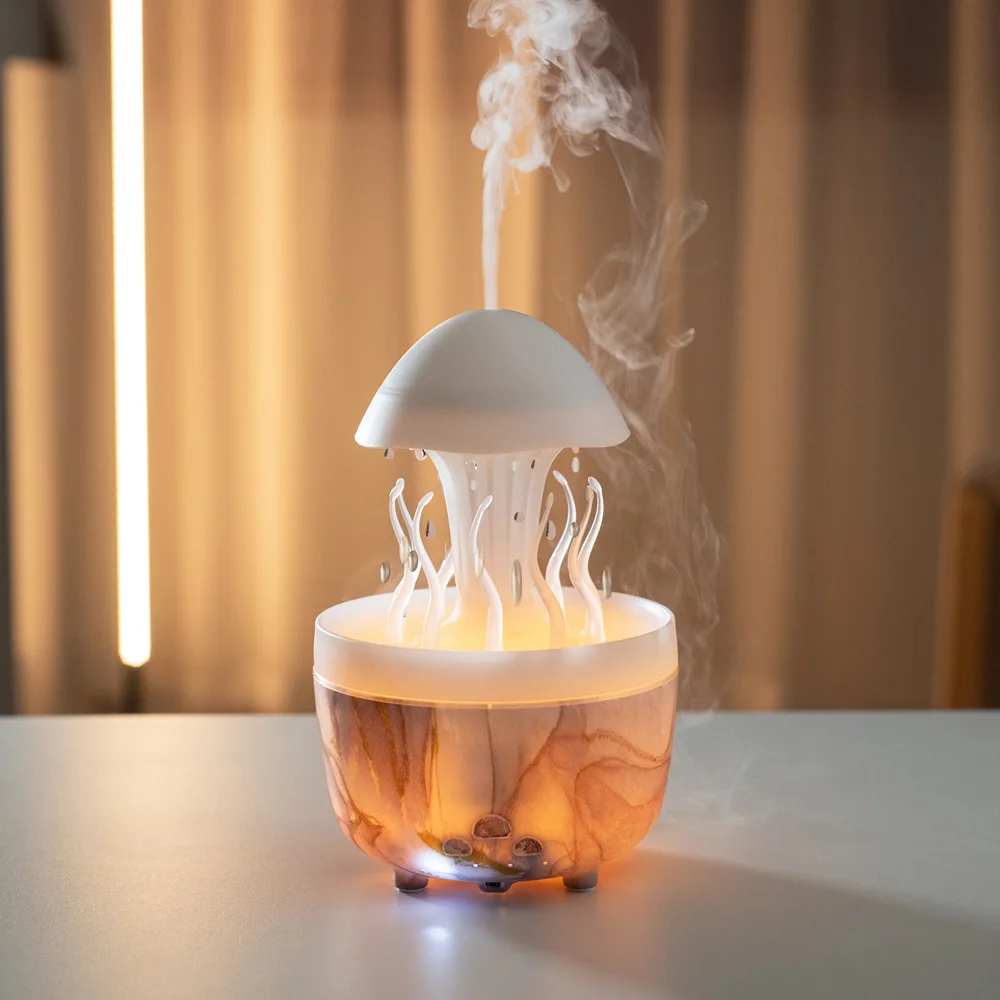 Remote Control Raindrop Air Humidifier Aromatherapy Diffuser