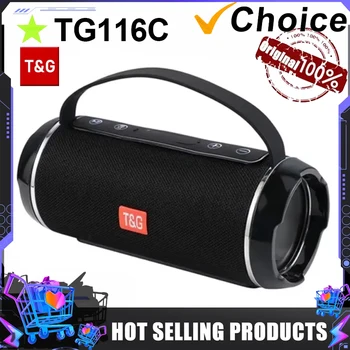 T&G TG116C Bluetooth Speakers Wireless Powerful Portable Speakers Box Outdoor Speaker Subwoofer Music Center Boom Box With Radio 1