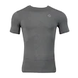 RIGORER Men's Black Compression T-Shirt - Quick Dry Muscle-Fit Gym Workout Top for Running Basketball Bodybuilding 1