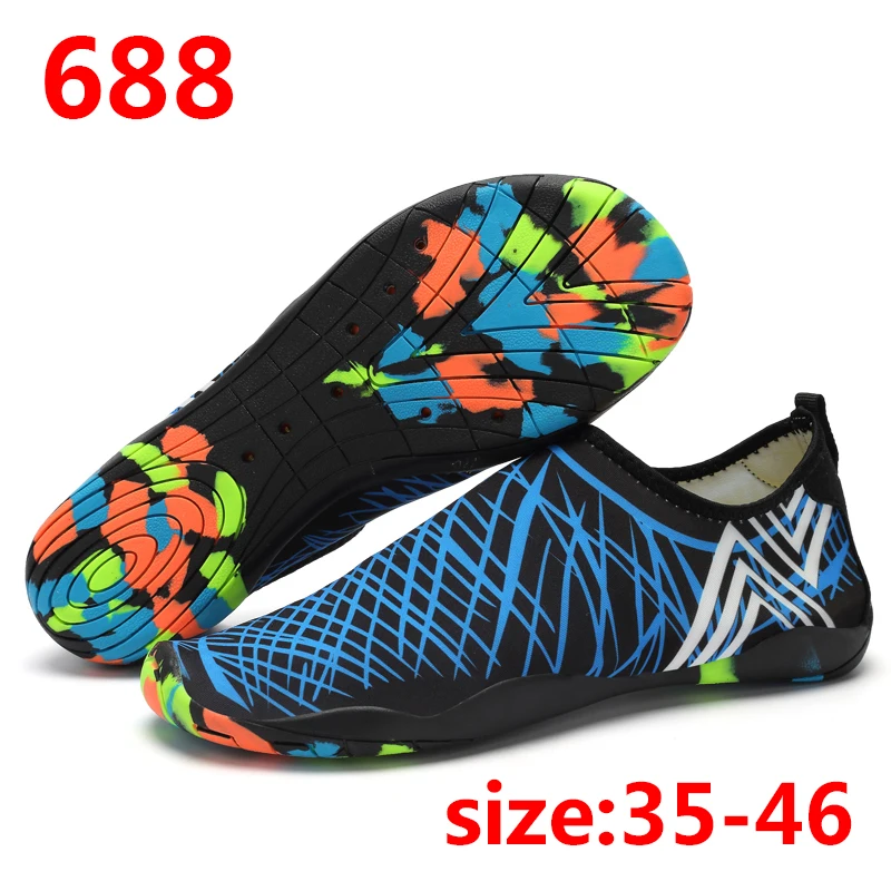 Quick-Drying Beach Water Shoes Unisex Swimming Aqua Seaside Slippers Surf Upstream Light Sports Water Sneakers Zapatos De Agua