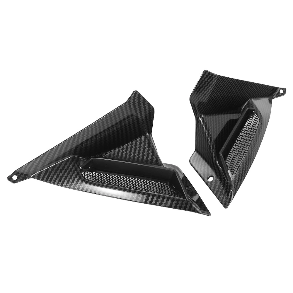 

1Set For YAMAHA TMAX560 TMAX 560 T-MAX 560 2022-2023 Motorcycle Black Carbon Fiber Epoxy Grille Protective Cover