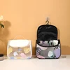 Portable Cosmetic Bag Female Travel Storage Toiletry Organize Women Waterproof PVC Wash Kit Transparent Zipper Make Up Case 4