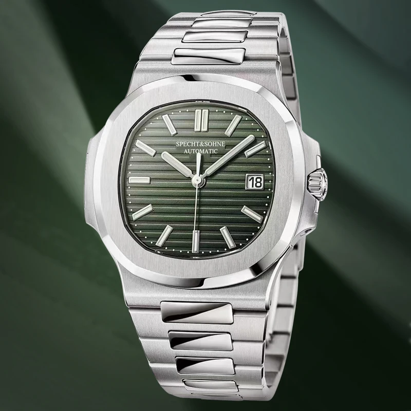 Luxury Brand Specht&Sohne Automatic Watch Men Sapphire Crystal 42mm Stainless Steel Case Japan Miyota 8215 Male Sports Watches