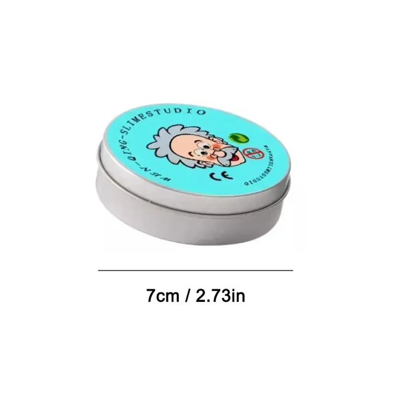 컬러 클레이DIY 고무 점토 재사용 가능 액상 크리스탈 바운싱 클레이 장난감 세트 어린이 안전 압력 방지 스트레스 해소 장난감