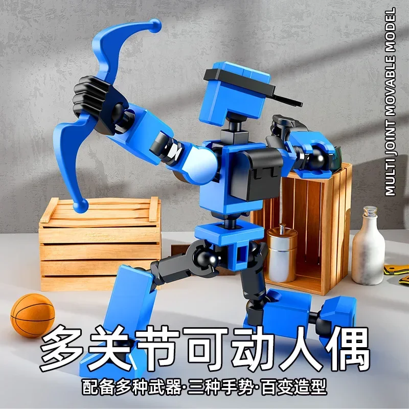 Figuren Spielzeug Beweglicher Roboter Mehrgelenkiger Dummy 13, 3D-gedruckte Schaufensterpuppe Actionfigur Modellpuppe Shapeshift Robot Collection Spielzeug – Detail 5