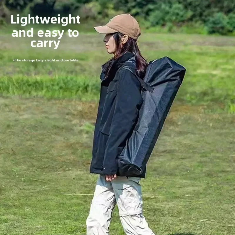 Portable Folding Camping Table and Chairs Set, Outdoor Picnic BBQ Roll-Up Desk, Lightweight Aluminum Alloy for Beach Easy Carry