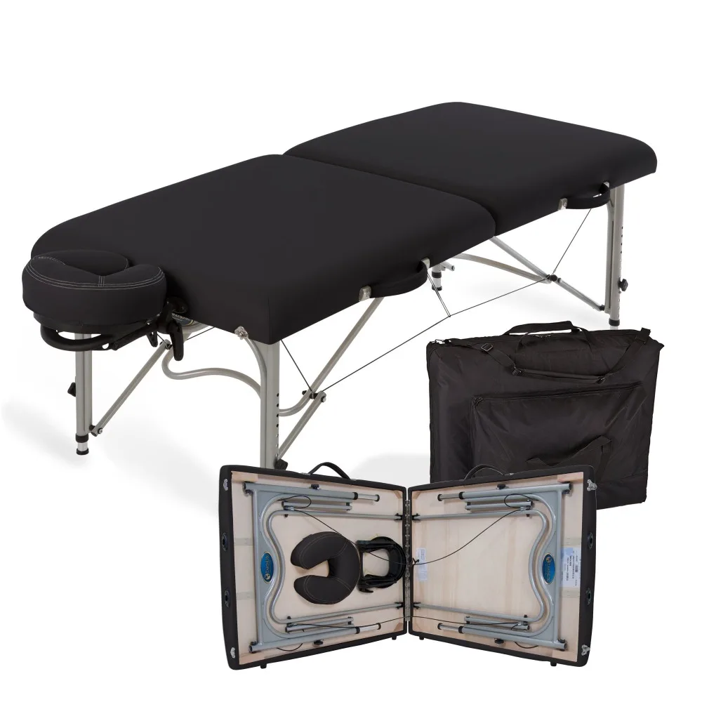 

2024 New Portable Massage Table - Ultra-Lightweight, Aluminum Frame Incl. Flex-Rest Face Cradle & Carry Case