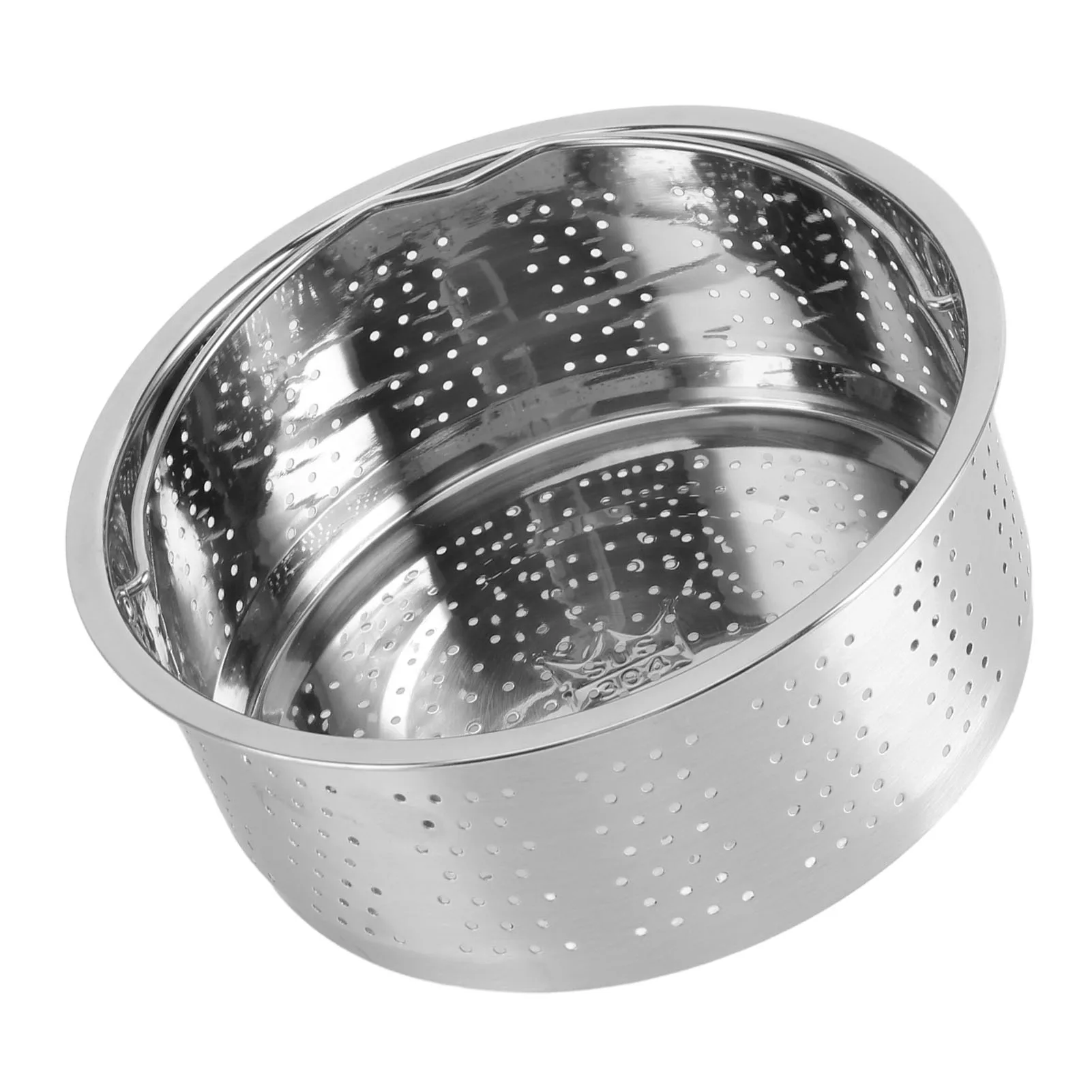 Stainless Steel Multi-Use Steamer Basket with Handle