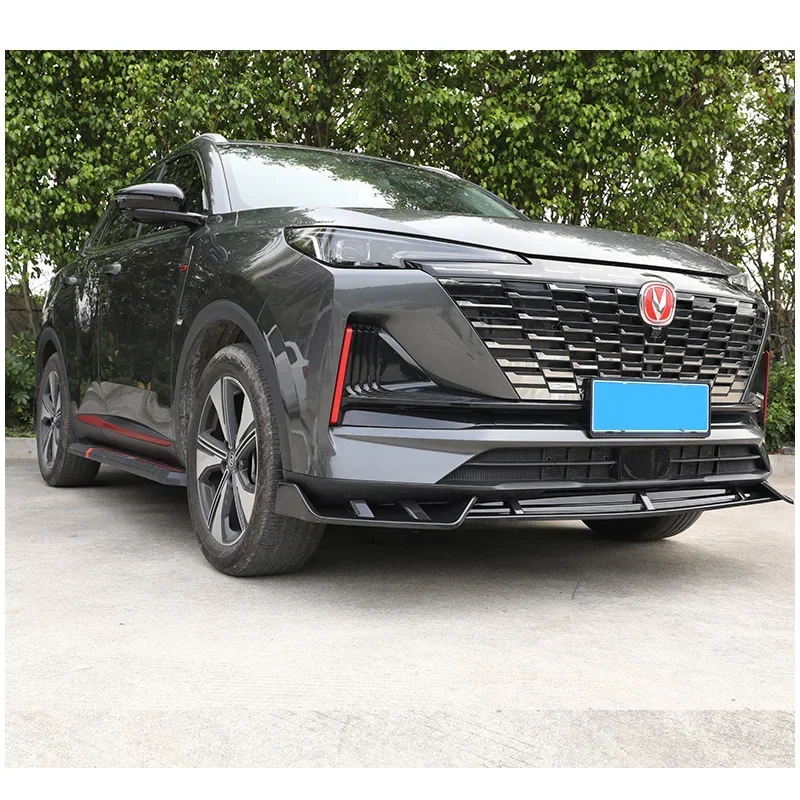 Changan CS55 플러스 2022 프론트 범퍼 스포일러, 2023, 2 세대 스커트, 립 모양 바디 키트, 액세서리 업그레이드, 3 개