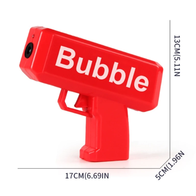 Electric Bubble gun with sound and light for party game wedding props bubble toys family game for Birthday gift outdoor for kids 5