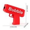 Electric Bubble gun with sound and light for party game wedding props bubble toys family game for Birthday gift outdoor for kids 5