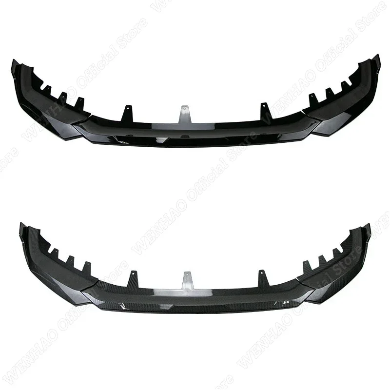 2pcs Carbon Pattern Rear Diffuser For BMW X1 U11 U12 iX1 M Sport Car Bumper  Body Kits Chin Spoiler Diffuser 2023 U11 Accessories - AliExpress