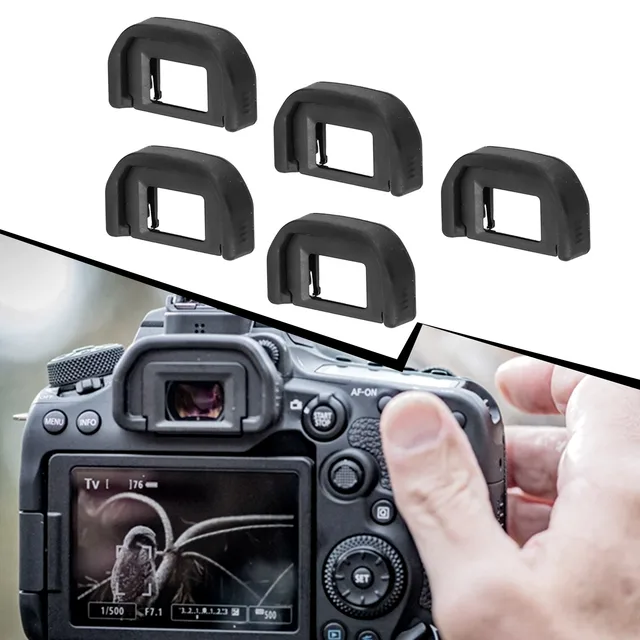 2 XEF Rubber Eye Cup Viewfinder Eyepiece For EOS 80D 70D 60D Mark II 5D2 Go.yu E - Foto 8