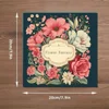 Flower Fantasy Art Coloring Book 22 Page Gift For Birthday Party Relieve Stress Kill Time Graffiti Painting Drawing Art Book 3