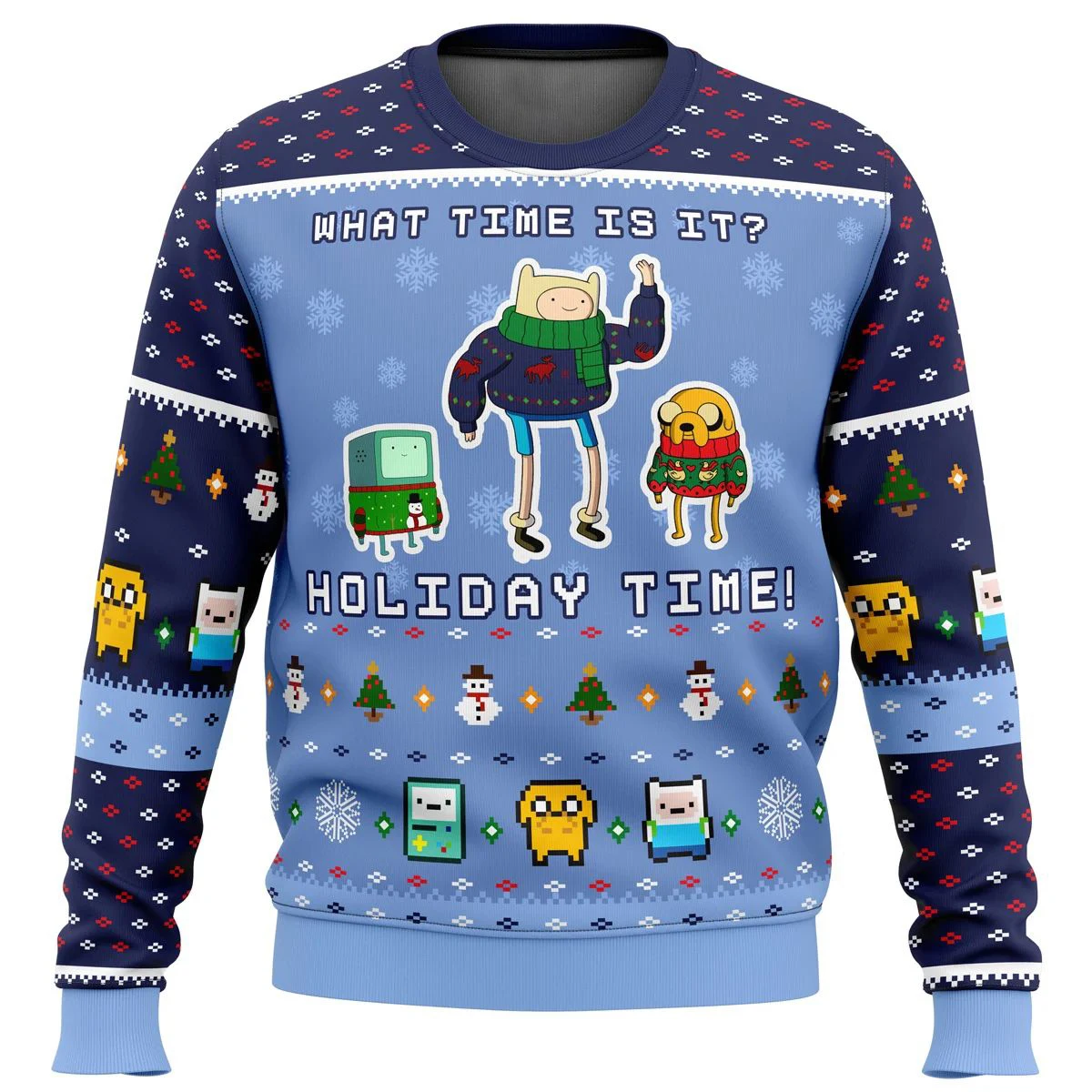 

Ugly Christmas Sweaters for Couples Green Long Sleeve O Neck Digital 3D Funny Printed Sweater Woman Party Birthday Xmas Pullover