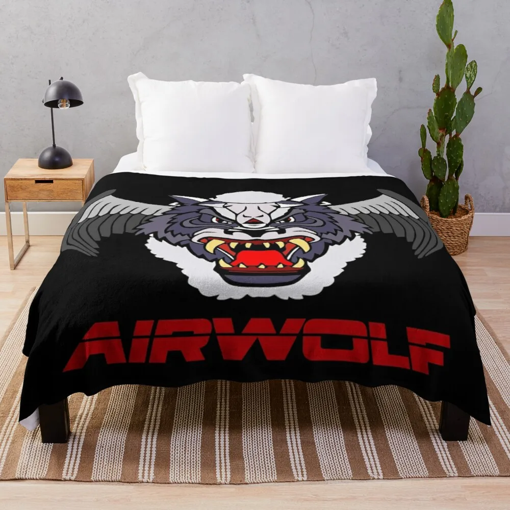 

Airwolf Throw Blanket floral throw blanket embroidered blanket for sofa Sofa blanket