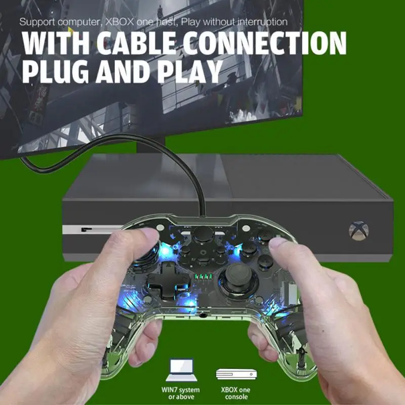 XBOX ONE   Ʈѷ  Xbox ø /X/Ʈ PC  е,   3.5mm  LED Ʈ ̽ƽ
