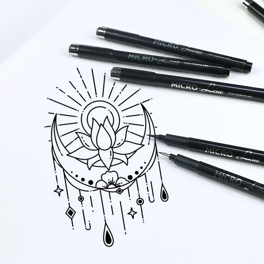 Calligraphy Hand Lettering Pens Pigment Liner Micron Pen Set 8 Size Caligraphy Brush Pens for Sketching Drawing for permanent marker pen,marker pens,color marker pens,permanent marker,permanent markers,pen marker,paint marker pen,markers pen,marker pen,art marker pens
