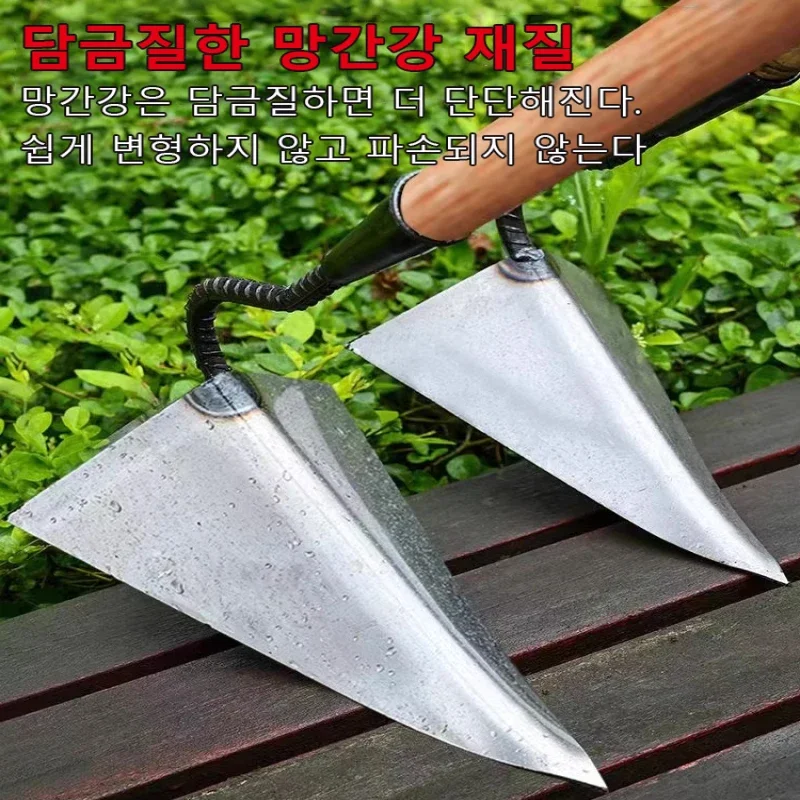 Trenching Hoe Triangle Hoe Farming Vegetables Grow Farmland Sharp Tool Tip Agricultural Plough Land Artifact