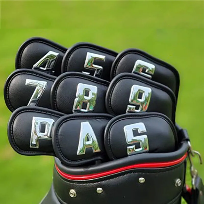 

9 шт. Новый Стиль Магнитная всасывающая крышка для гольфа железная крышка для гольфа Универсальный головной убор для гольфа
