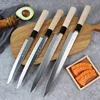 Japanese Knife Set Chef's Fish Filleting Knife Sashimi Sushi Slicing Knife Maple Handle Utility Paring Cooking Tools 2