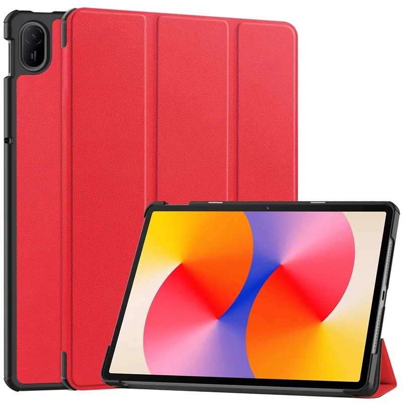 Premium Trifold Magnetic PU Leather Tablet Cover