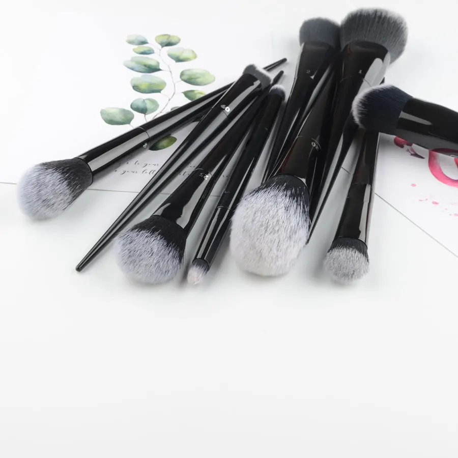 Foundation Powder Blusher Shadow Buffing Makeup Brushes Eyeshadow Concealer Contour Highlighter 11/2pcs/set
