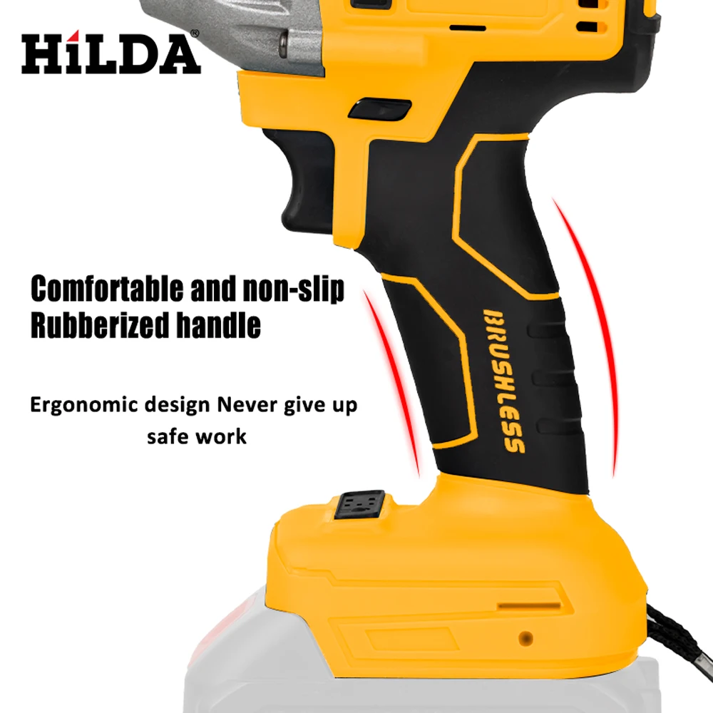 HILDA Cordless Impact Wrench Image 7