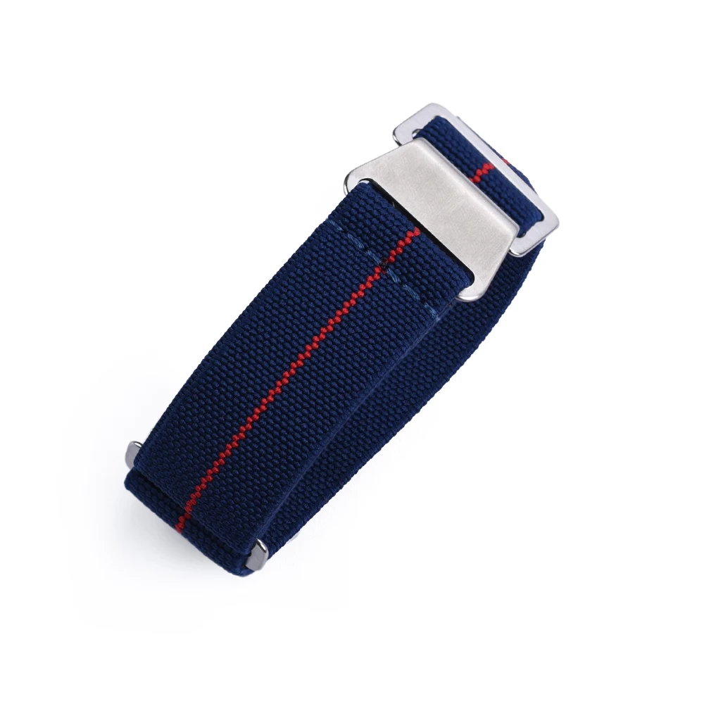Nylon Braided Elastic Watch Band – Sporty Parachute-Inspired Strap
