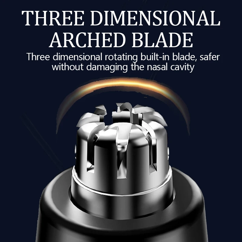 Kemei 3 IN 1 Eyebrows Trimmer Nose Trimmer Electric Replaceable Hair Remover Professional Ear Trimer Hair Shaver KM-313