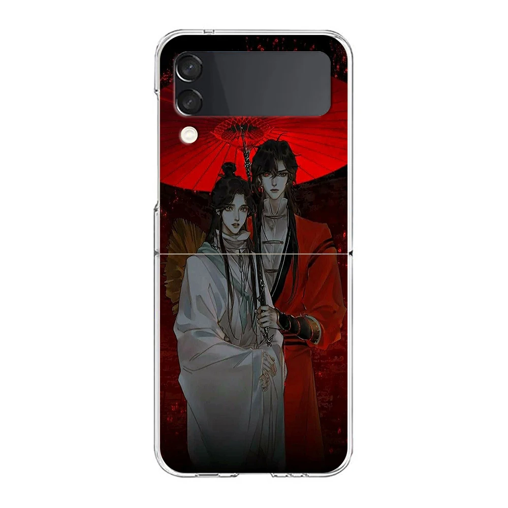 Heaven Official's Blessing Gift Harte PC-Handyhülle für Samsung Galaxy Z Flip 5 4 3, transparente Hülle für Galaxy Z Flip 6 Capas – Detail 3
