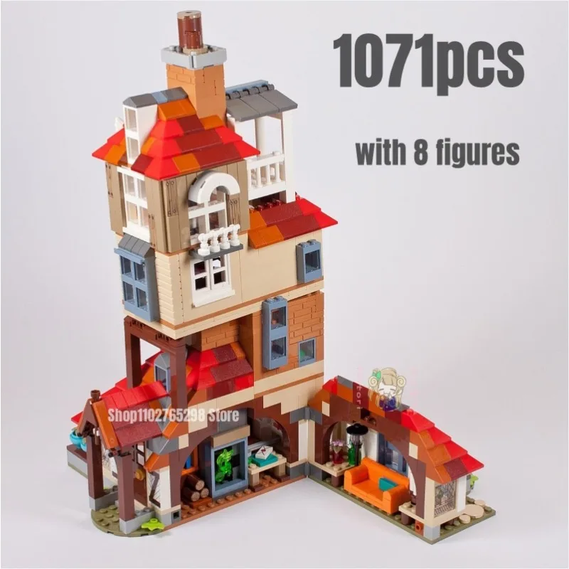 1071 Pezzi Attack On Burrow Model Building Blocks Mattoni Fit 75980 Giocattoli Per Bambini Regalo Di Natale