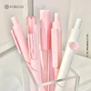KACO Gel Pens Set 5/6pcs 0.5mm Black Ink, Retractable Signature Pen Aesthetic Stationery for Teachers Students Office Staff Gift 2