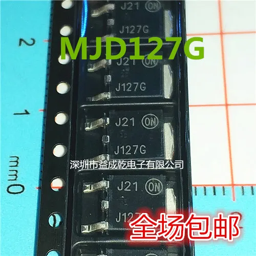 

20 шт. Оригинальный Новый MJD127G J127G TIP127 MJD127 SOT-252 TO-252
