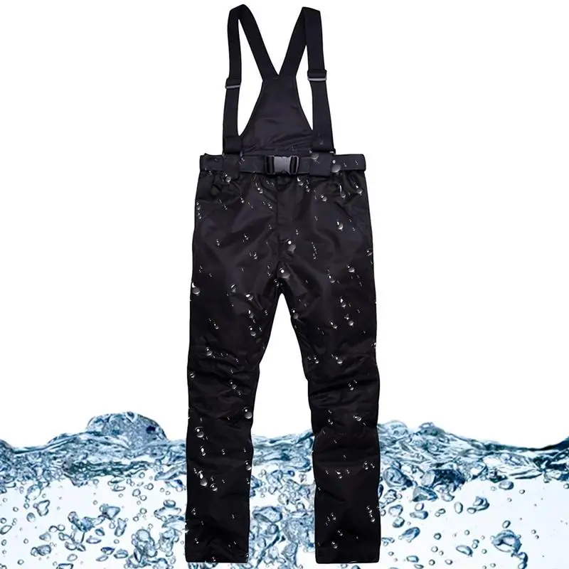 

Mens Snow Ski Pants Windproof Snow Pants Bib For Women Insulated Waterproof Snow Pants Ski/Snowboard Overalls XS-3XL