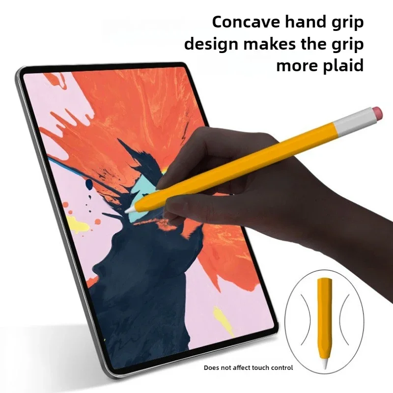 Soft Silicone Protective Case for Apple Pencil - Portable Stylus Cover