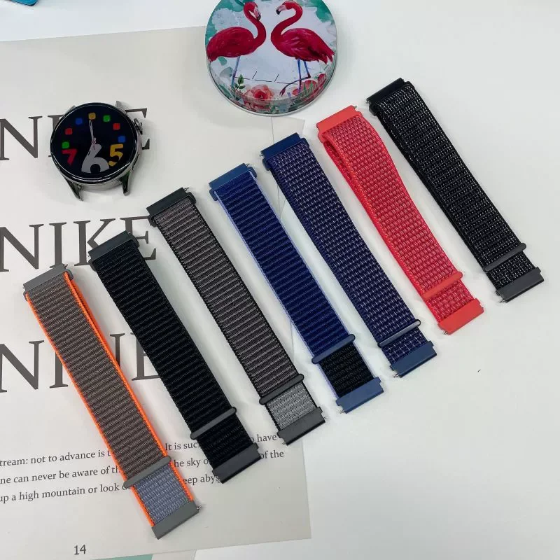 Quick Release 22MM Nylon Watch Strap - Durable Replacement Bracelet Watchband